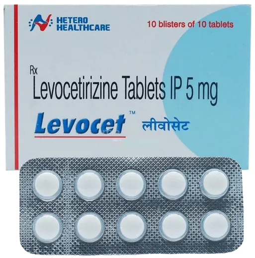 levocet 5mg tablet 10's
